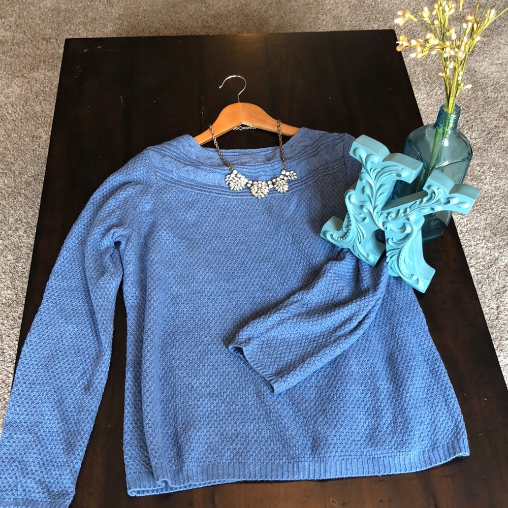 Periwinkle blue sweater